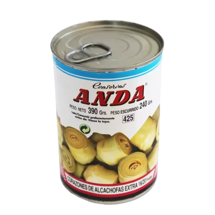Corazones de Alcachofa en Conserva Anda (400g)