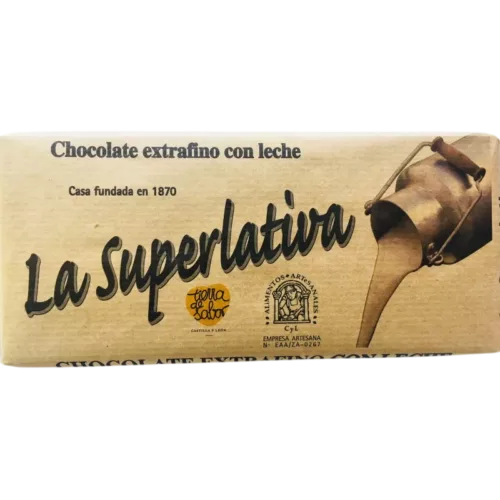 Chocolate con Leche Extrafino "La Superlativa" (Sin Gluten)