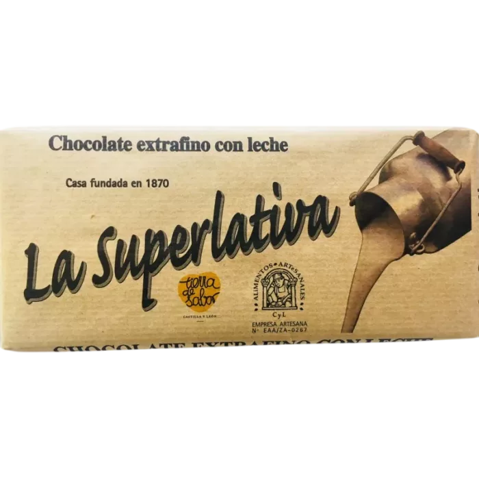 Chocolate con Leche Extrafino "La Superlativa" (Sin Gluten)