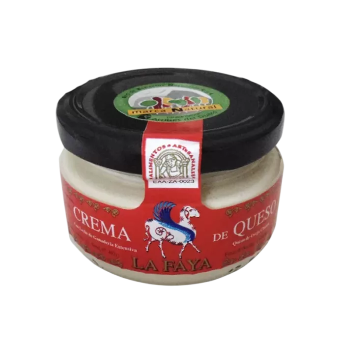 Crema de Queso de Oveja Curado Ecológico - La Faya (135g)