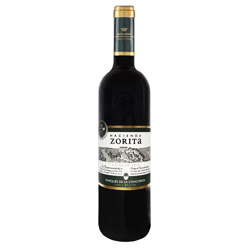 Vino Tinto Crianza Tempranillo (D.O. Arribes) - Hacienda Zorita