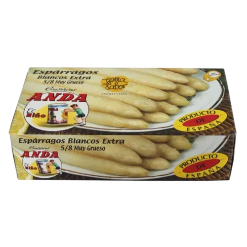Espárragos Blancos Extra Gruesos (5/6 Frutos) - Anda