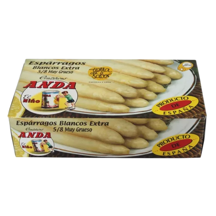 Espárragos Blancos Extra Gruesos (5/6 Frutos) - Anda