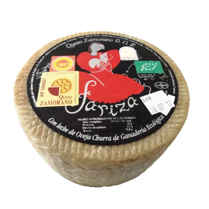 Queso de Oveja Curado Ecológico de Leche Cruda D.O. - La Faya