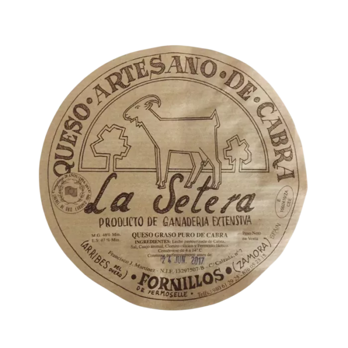 Queso de Cabra Artesano de los Arribes - La Setera (1kg)
