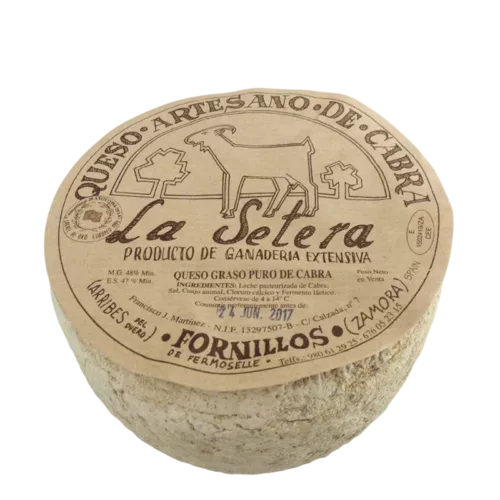 Queso de Cabra Artesano de los Arribes - La Setera (1kg)