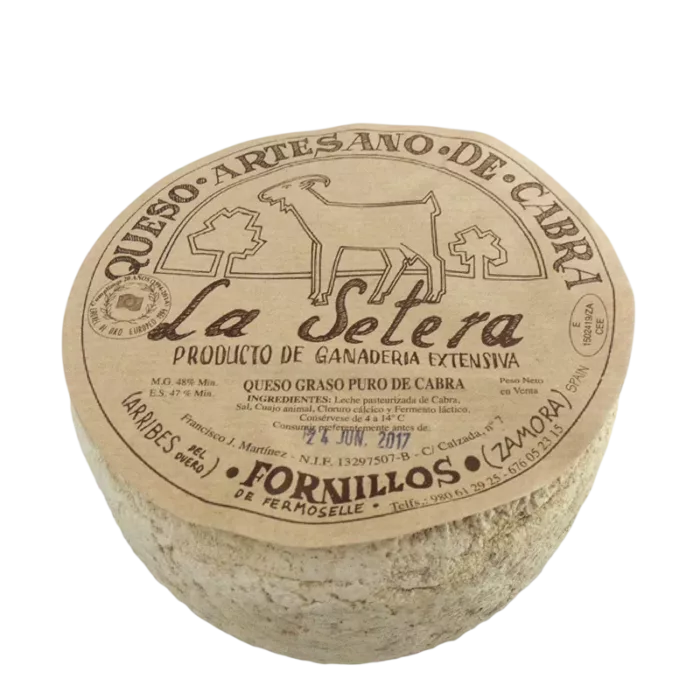 Queso de Cabra Artesano de los Arribes - La Setera (1kg)