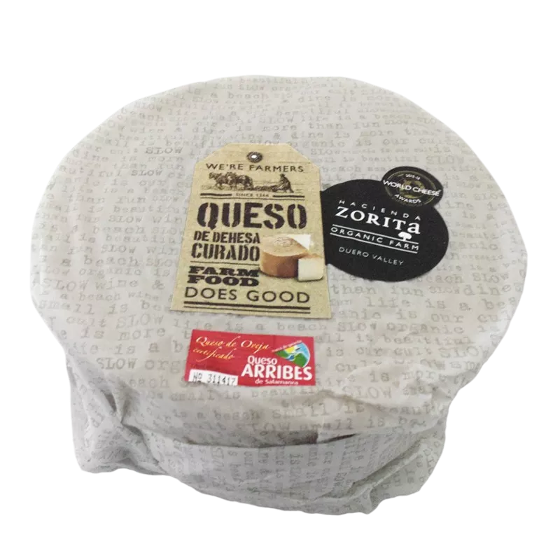 Queso de Oveja Curado de Leche Cruda - Hacienda Zorita (Premiado)