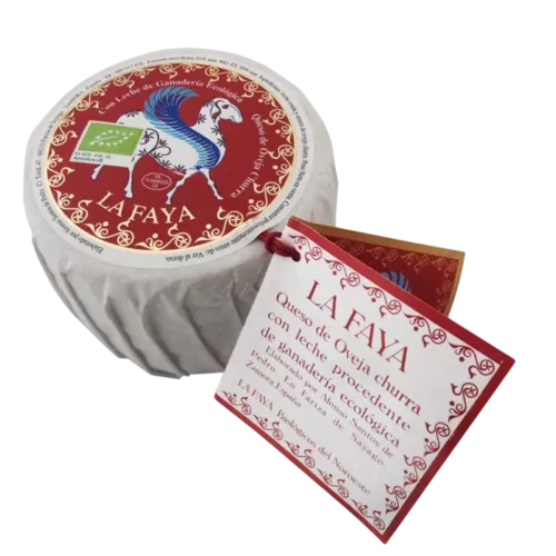 Queso de Oveja Ecológico Semicurado de Leche Cruda - La Faya (500g)
