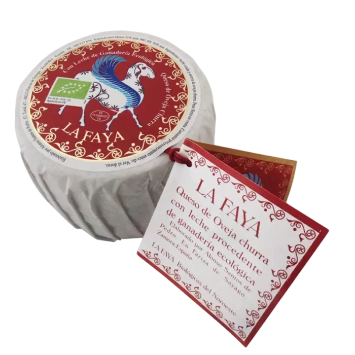 Queso de Oveja Ecológico Semicurado de Leche Cruda - La Faya (500g)