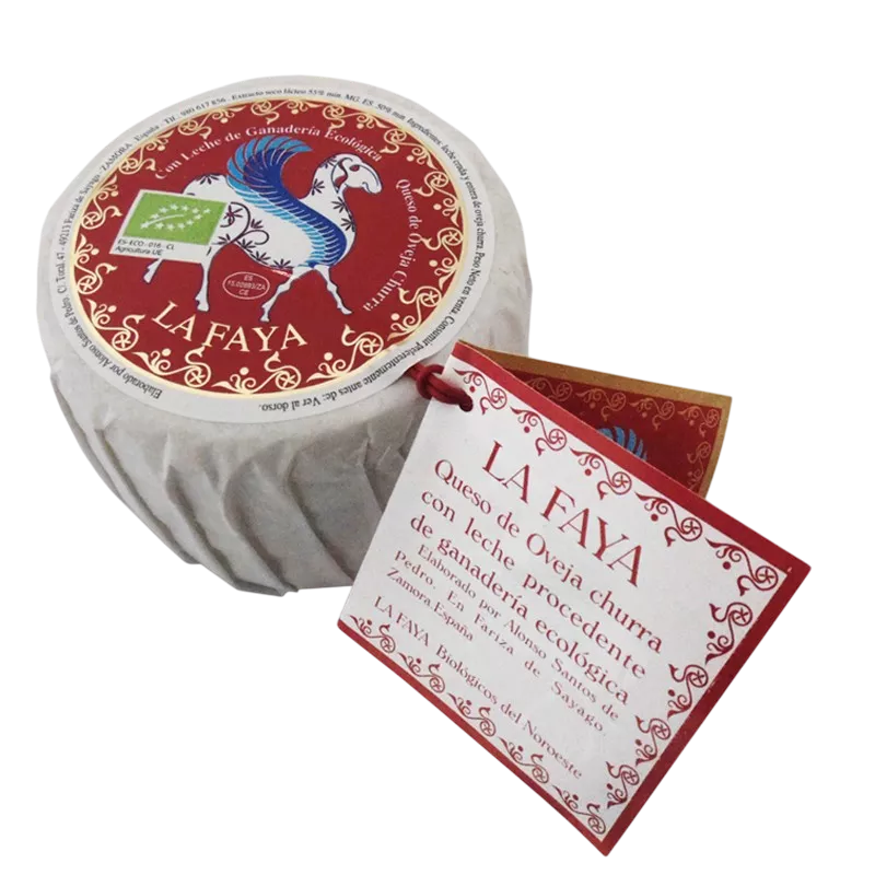 Queso de Oveja Ecológico Semicurado de Leche Cruda - La Faya (500g)