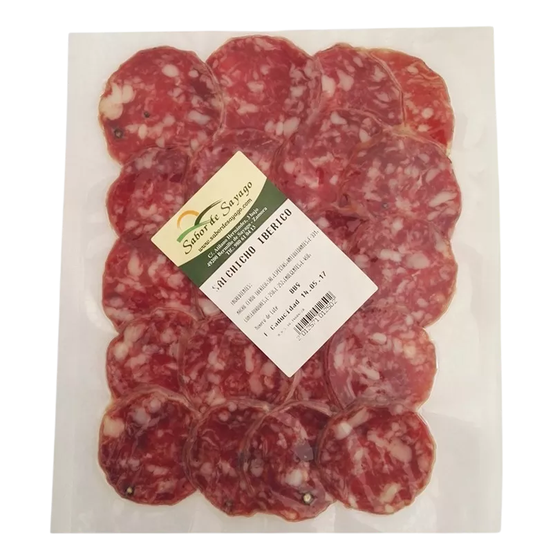 Salchichón Ibérico Loncheado - Sabor de Sayago (100g)