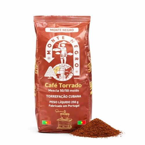 Paquete de café portugués Montenegro Superior mezcla molido - Sabor de Sayago