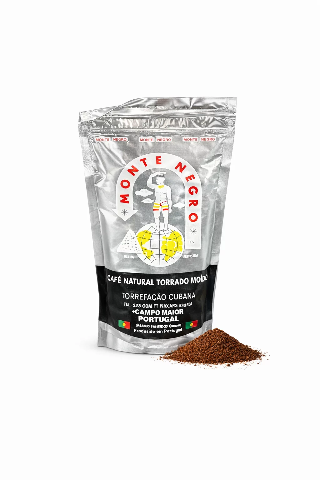 Paquete de café portugués Montenegro Superior natural molido - Sabor de Sayago