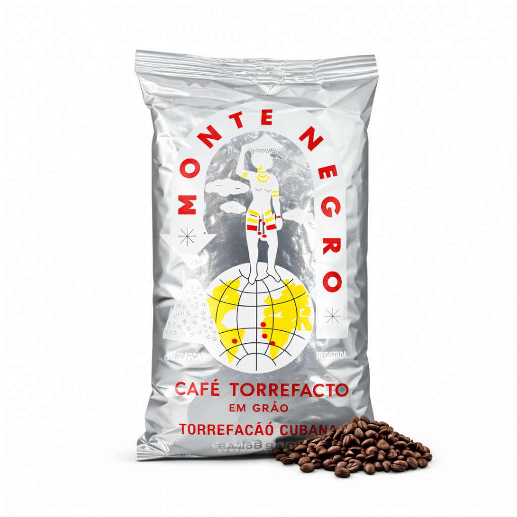 Paquete de café portugués Montenegro Superior torrefacto grano - Sabor de Sayago