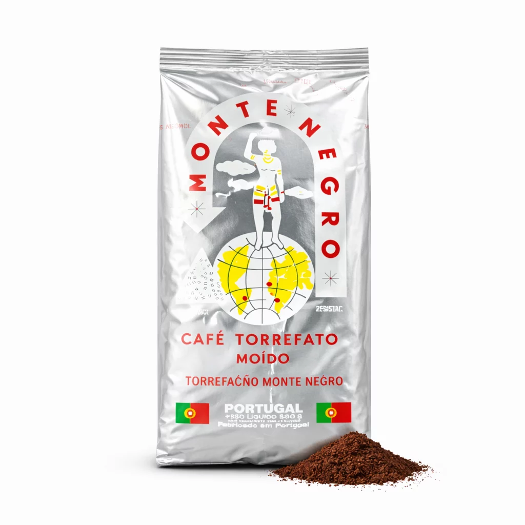 Paquete de café portugués Montenegro Superior torrefacto molido - Sabor de Sayago