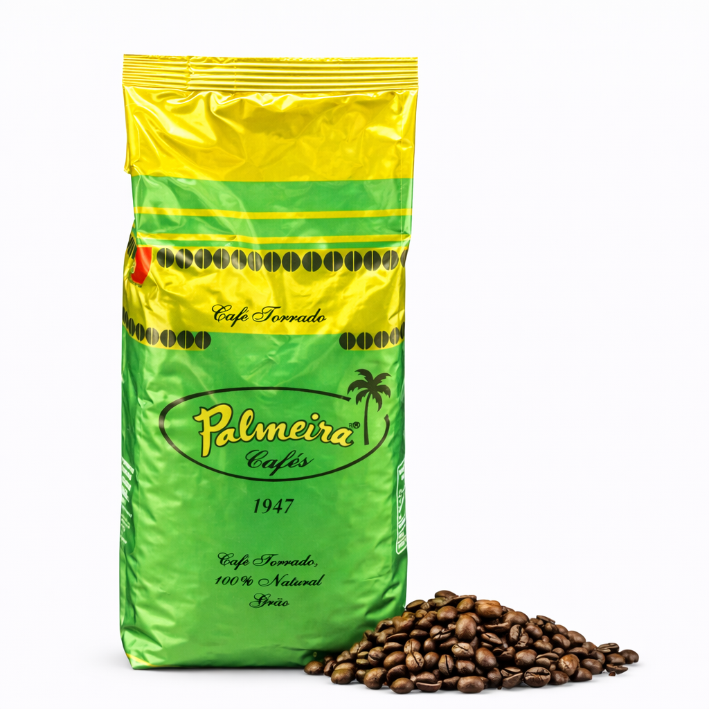Paquete de café portugués Palmeira Superior natural grano - Sabor de Sayago