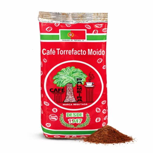 Paquete de café portugués Palmeira Superior torrefacto molido - Sabor de Sayago
