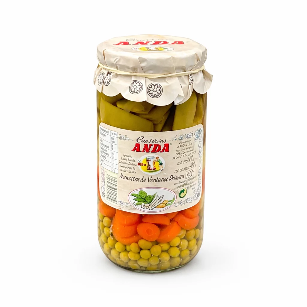 Menestra de verduras seleccionada artesana Conservas Anda