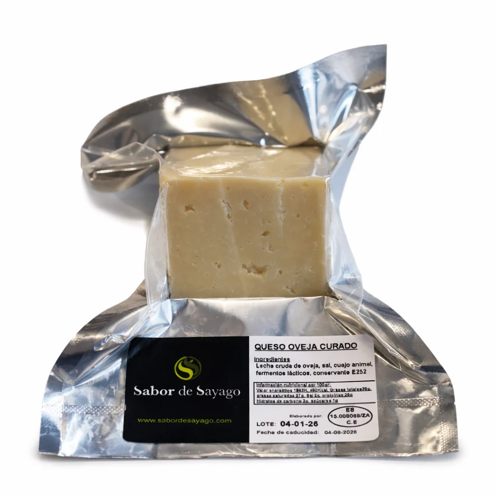 Queso de oveja selección Sabor de Sayago pieza entera.