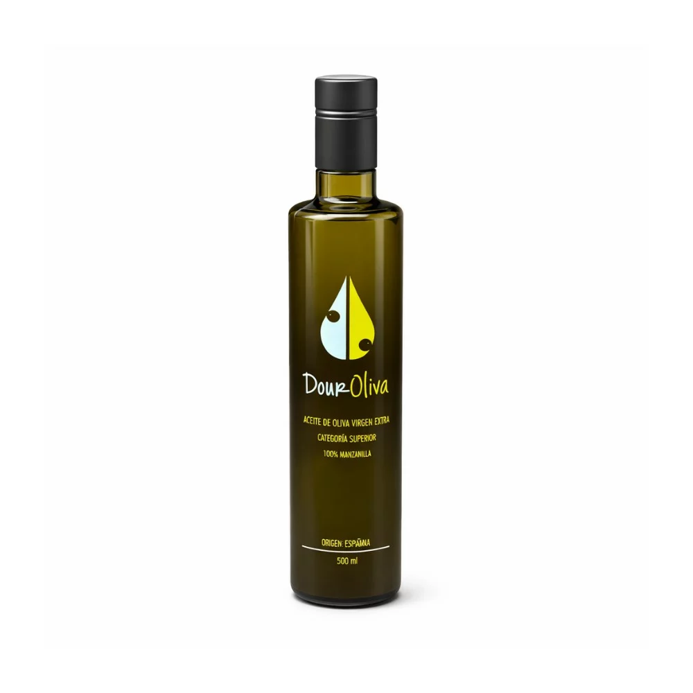 Botella de Aceite de Oliva Virgen Extra Douroliva monovarietal Manzanilla de Arribes