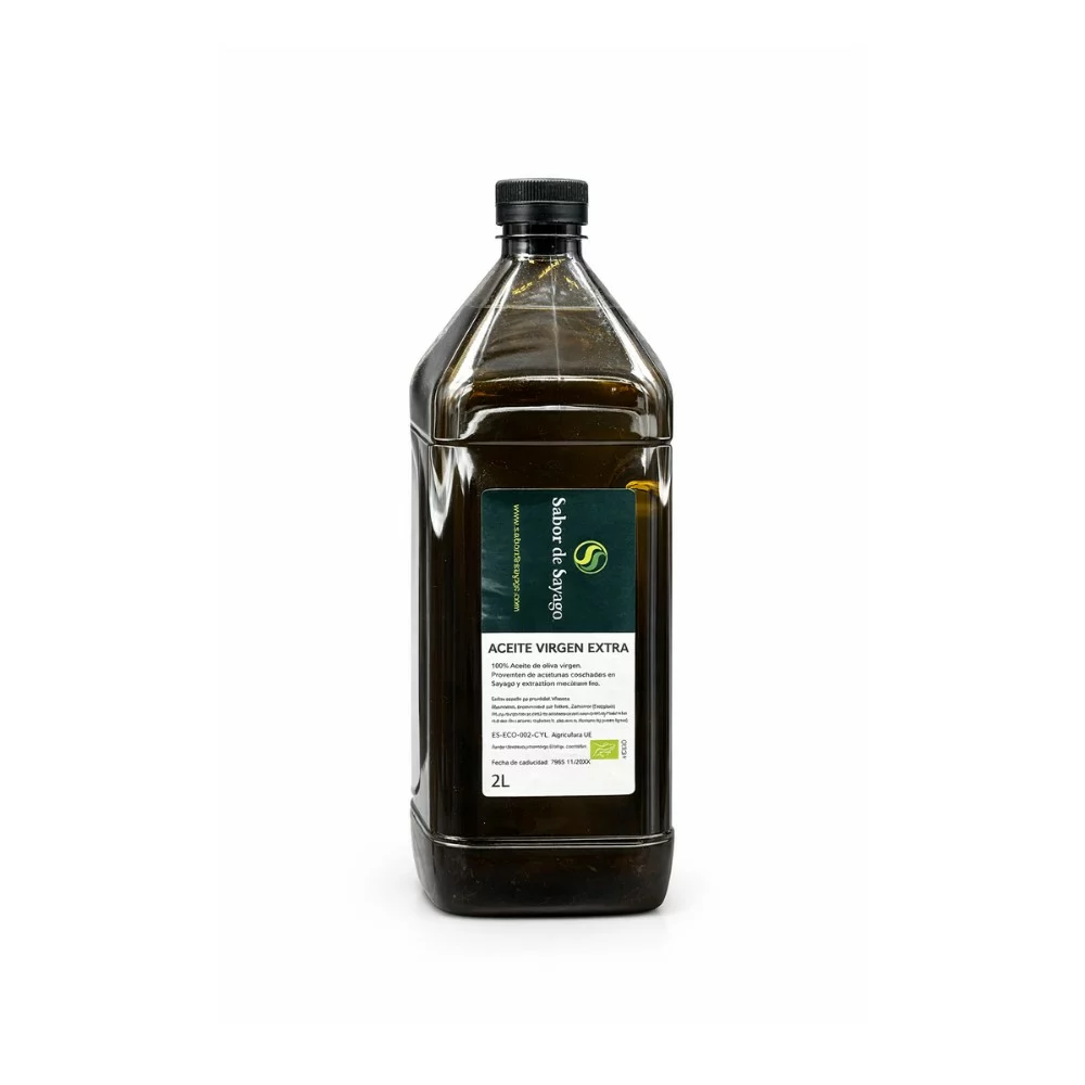 Envase de Aceite de Oliva Virgen Extra Sabor de Sayago de 2 litros Manzanilla