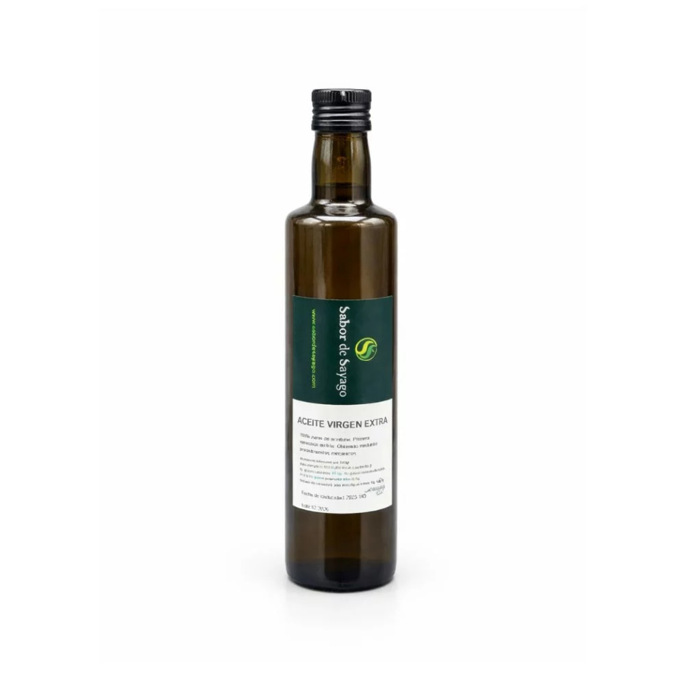 Botella de Aceite de Oliva Virgen Extra Sabor de Sayago 0,5L
