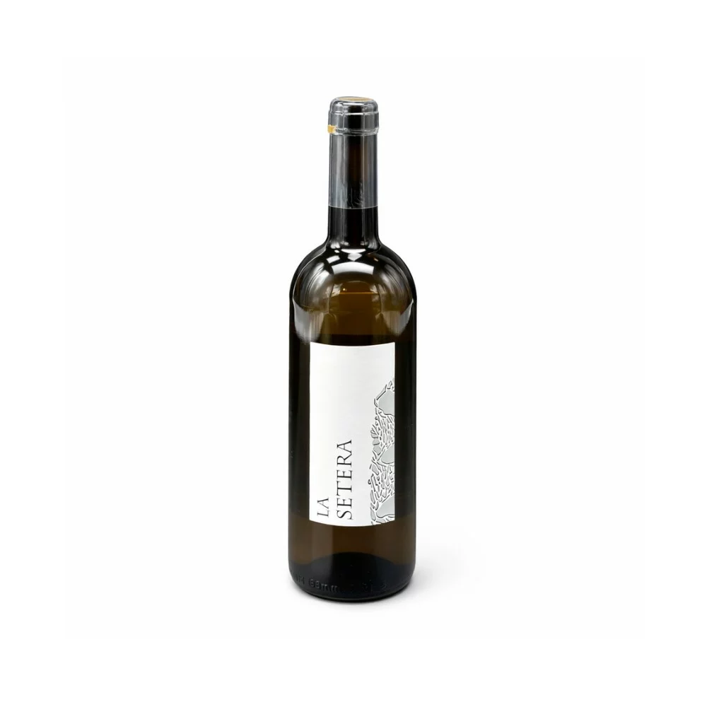 Botella de vino blanco Malvasía La Setera de Sabor de Sayago.