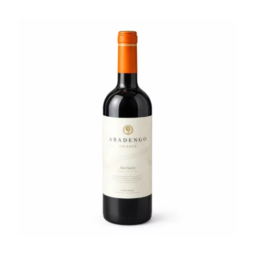Botella de vino tinto Crianza Abadengo de Sabor de Sayago.