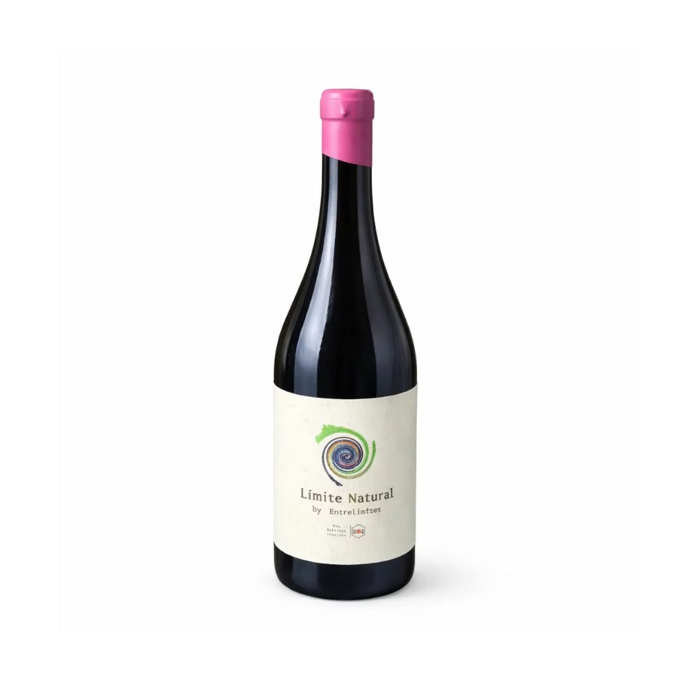 Botella de vino tinto Crianza Límite Natural de Sabor de Sayago.