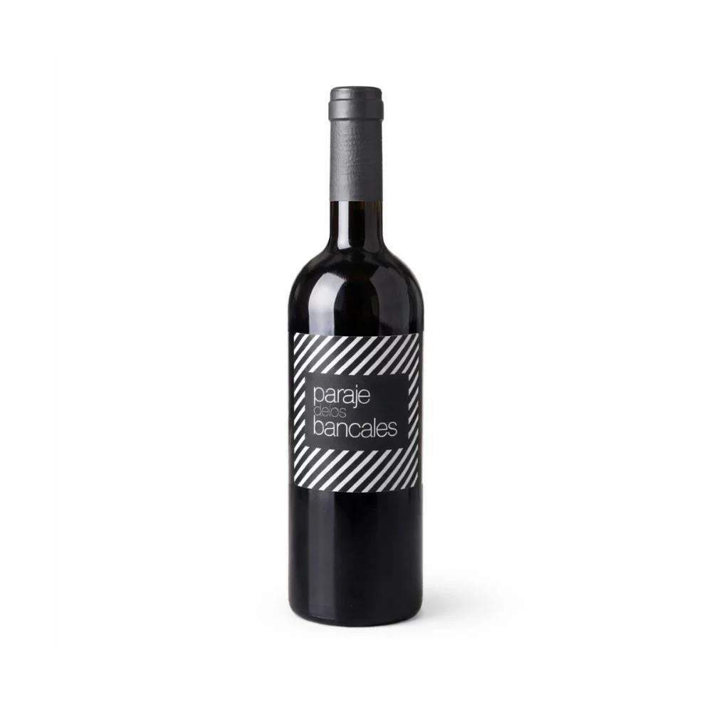 Botella de vino tinto Crianza Paraje de los Bancales de Sabor de Sayago.