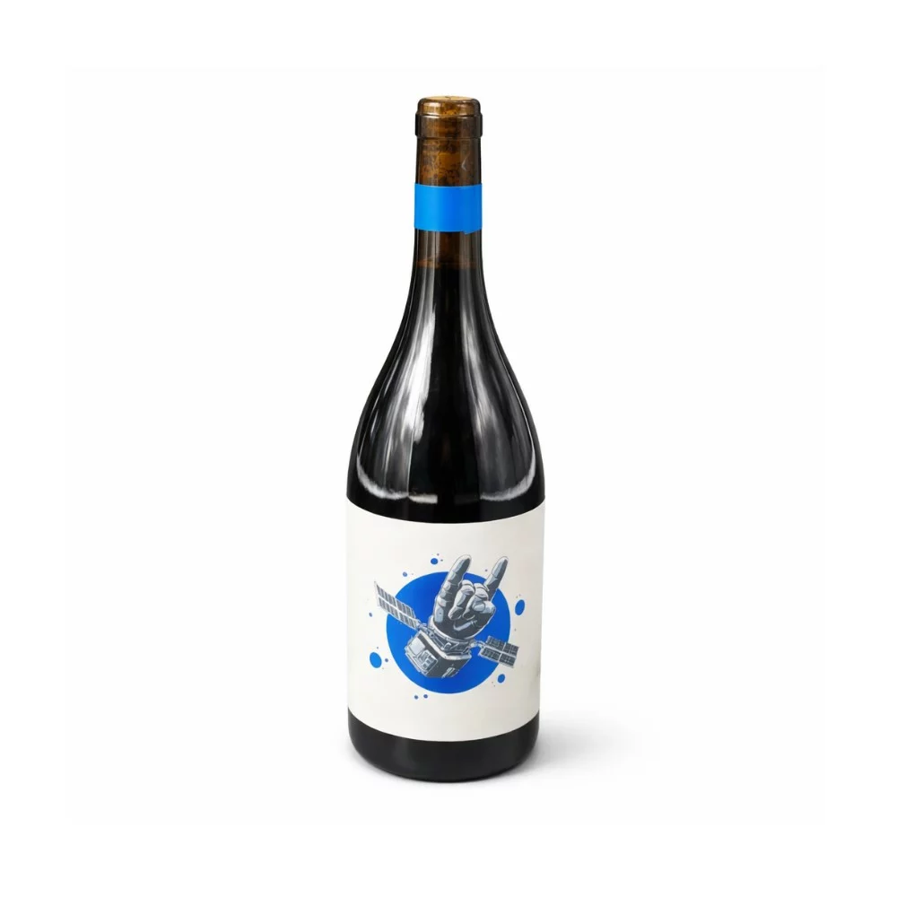 Botella de vino tinto Crianza Satélite de Sabor de Sayago.